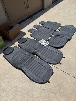 Brand new quality padded faux leather universal fit car seat covers
