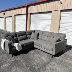 2 Piece Ashley Furniture Sectional Sofa Couch ($10 Delivery )