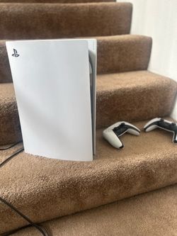 PS 5 with 2 remotes
