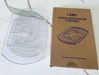 Two LAMU Sliding Refrigerator Turntable
