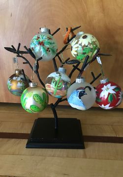 Hand painted ornaments