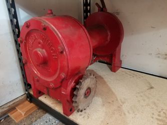 Tulsa Gear Drive Winch Heavy Duty