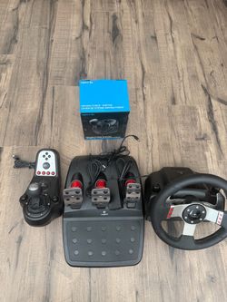 Logitech Racing Wheel, Pedals, Shifter Bundle