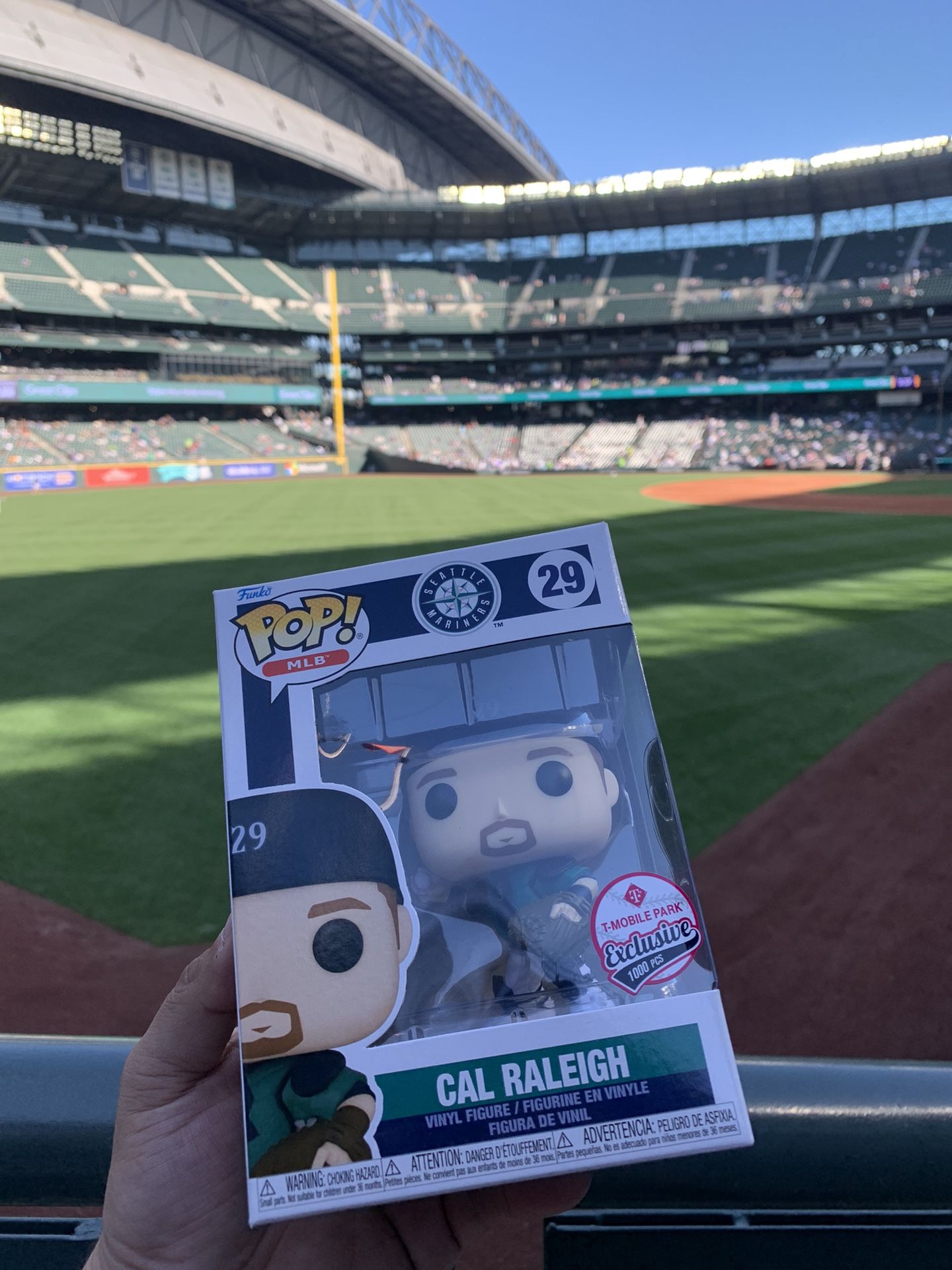 Cal Raleigh Funko LE 1/1000 Teal Jersey