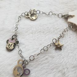 Stainless Steel Minnie Mouse 🐭 Bracelet 
