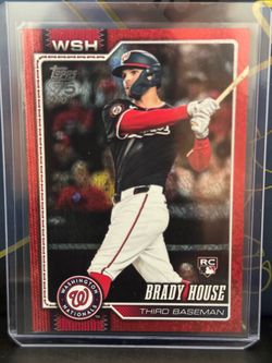 Brady House 2026 Topps Series 1 RC Rookie #170 Washington Nationals  3/5