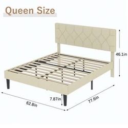 Queen size bed frame