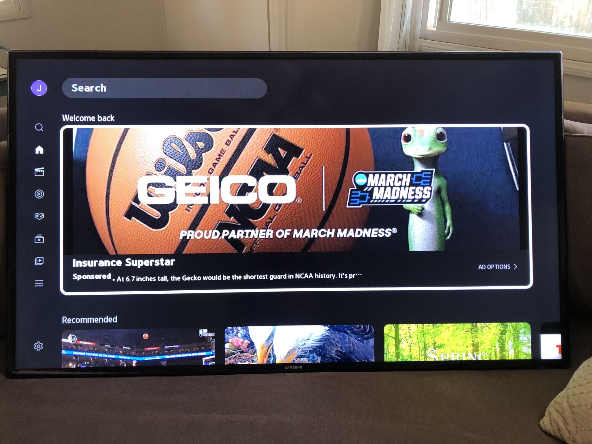 Samsung 60in TV