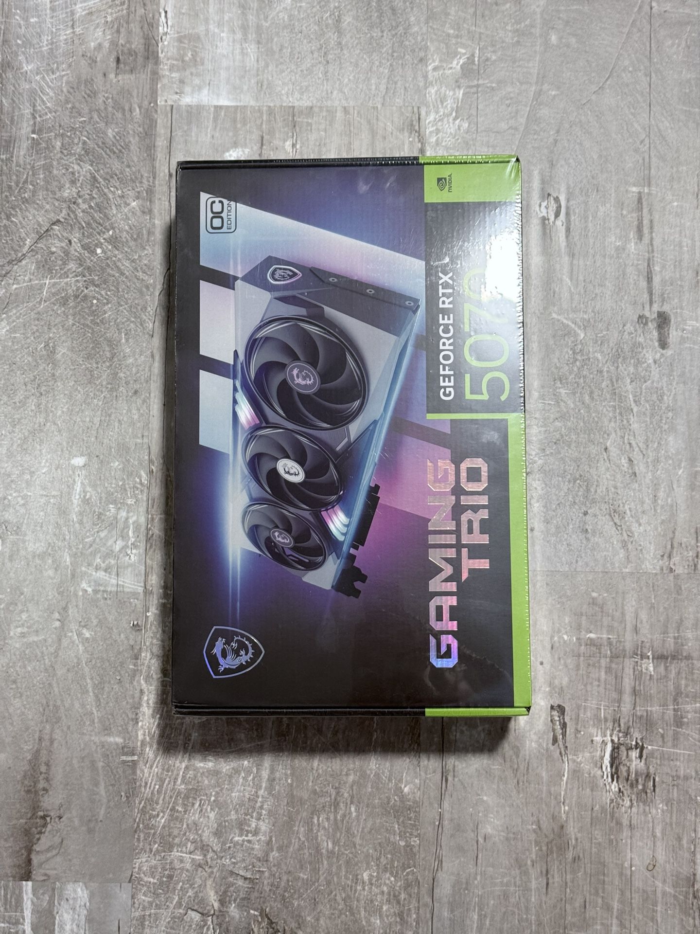 Brand New MSI Gaming Trio GeForce RTX 5070