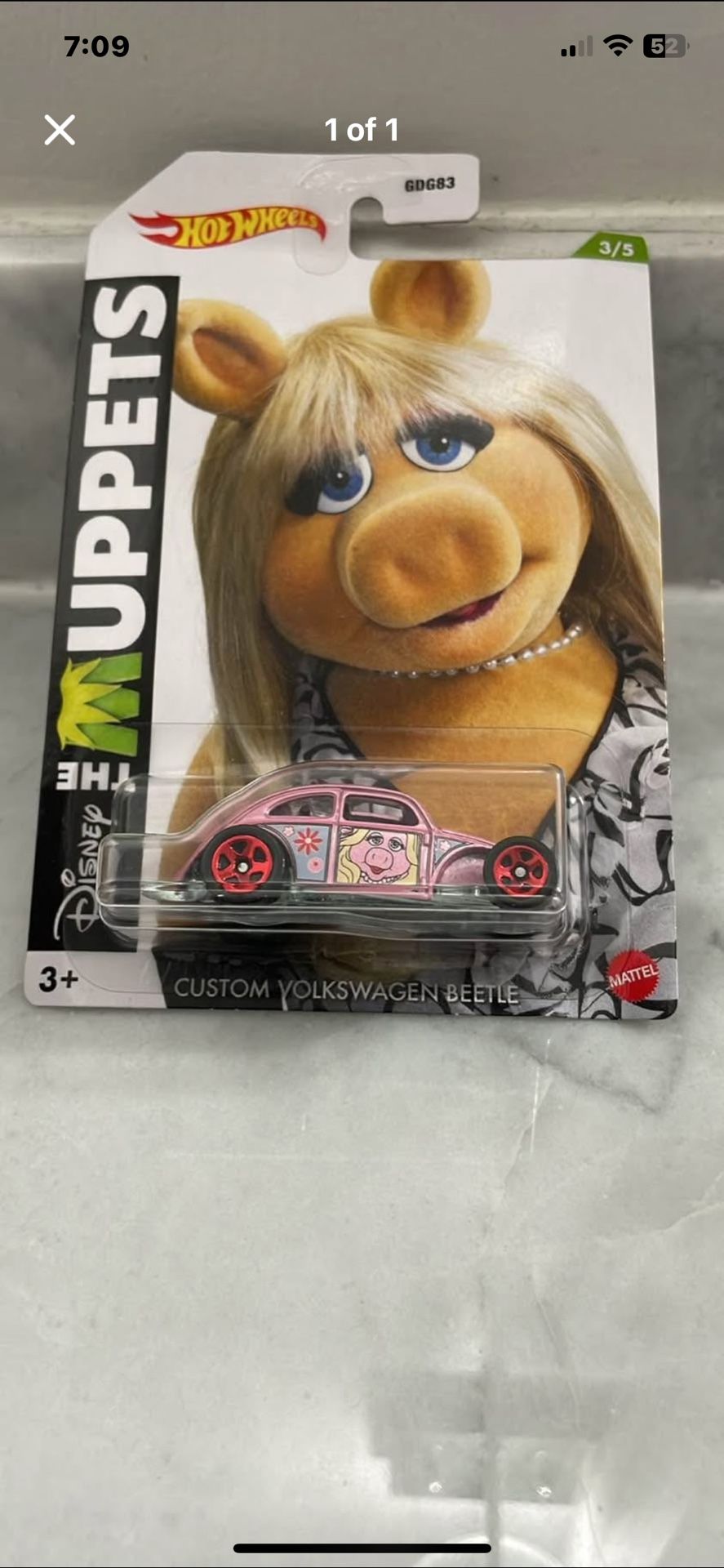 HOT WHEELS DISNEY THE MUPPETS 