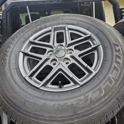 New Rims/tires For 2025 Jeep Gladiator 
