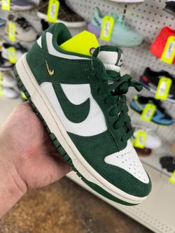 NIKE DUNK LOW GORGE GREEN SNEAKERS SIZE 8.5 USED