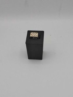 Man's Ring - Fancy - Yellow Gold 14k (.585) 10.1 grams Size 9