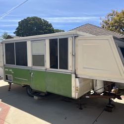 1970’s Apache Ramada Pop-Up Trailer - Project Ready 