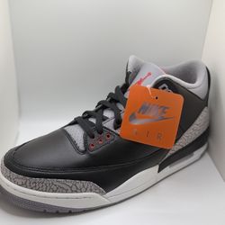 Jordan 3 Retro Black Cement Sz. 12