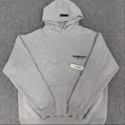 Gray Essentials Fear of God hoodie