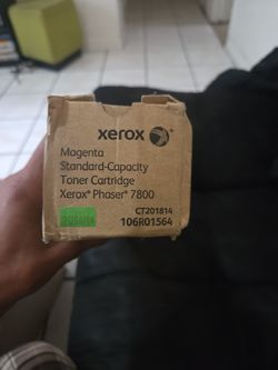 xerox magenta standard capacity toner cartridge xerox phaser 7800 106r01564