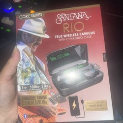 New Sealed Santana True Wireless Earbuds