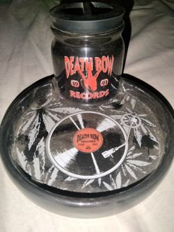 Deathrow records ash tray/ Doobie jar