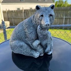 Papa, Bear And Baby Bear Statue 