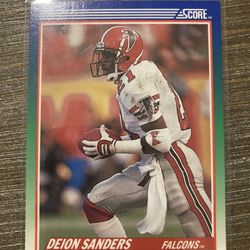 1990 Score Deion Sanders
