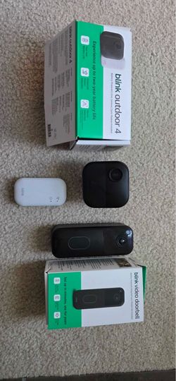 Blink doorbell and camera