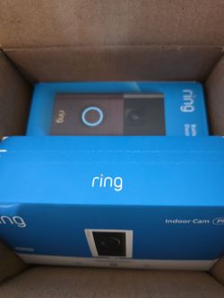 RING DUO BATTERY DOORBELL AND INDOOR CAM PLUS