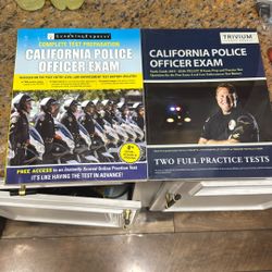 California Police Officer Exam Books