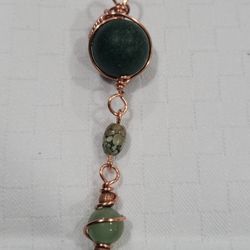 Handmade Green Gemstone Pendant 