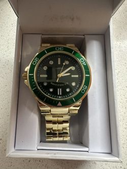 U.S Polo Watch (Gold/Green)