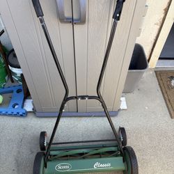 Scotts Classic Push Reel Lawn Mower – Manual Grass Cutter
