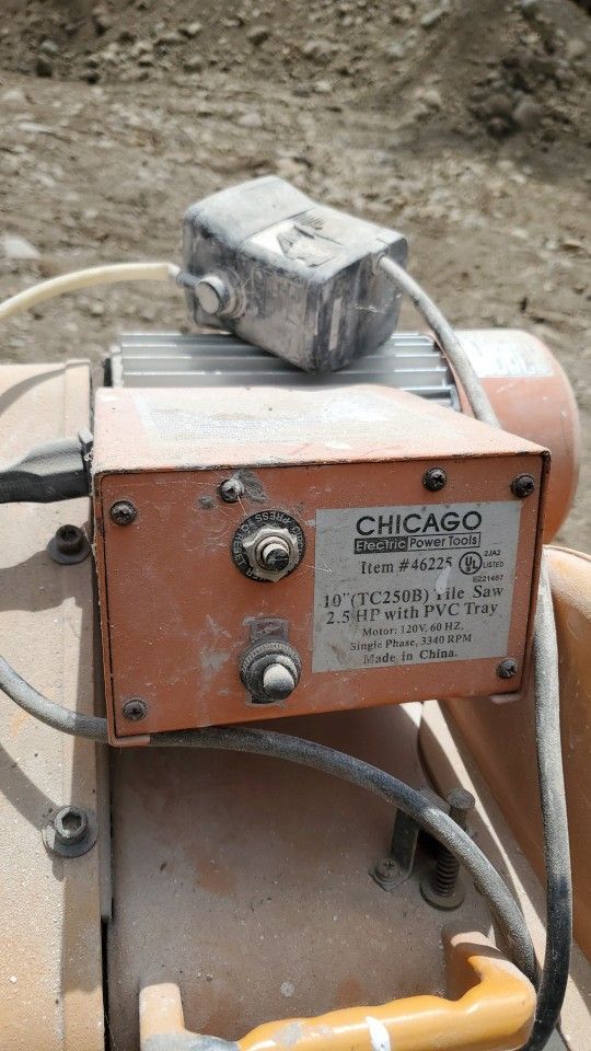 10 In Tile Saw Mk