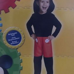 Mickey Mouse kids costume size medium 3t-4t