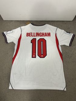 NEW NIKE JUDE BELLINGHAM ENGLAND FIFA WORLD CUP HOME JERSEY KIT SIZE XL