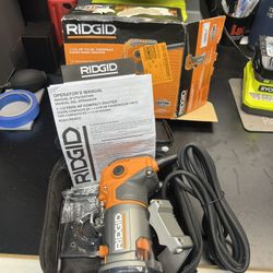 Ridgid Router New