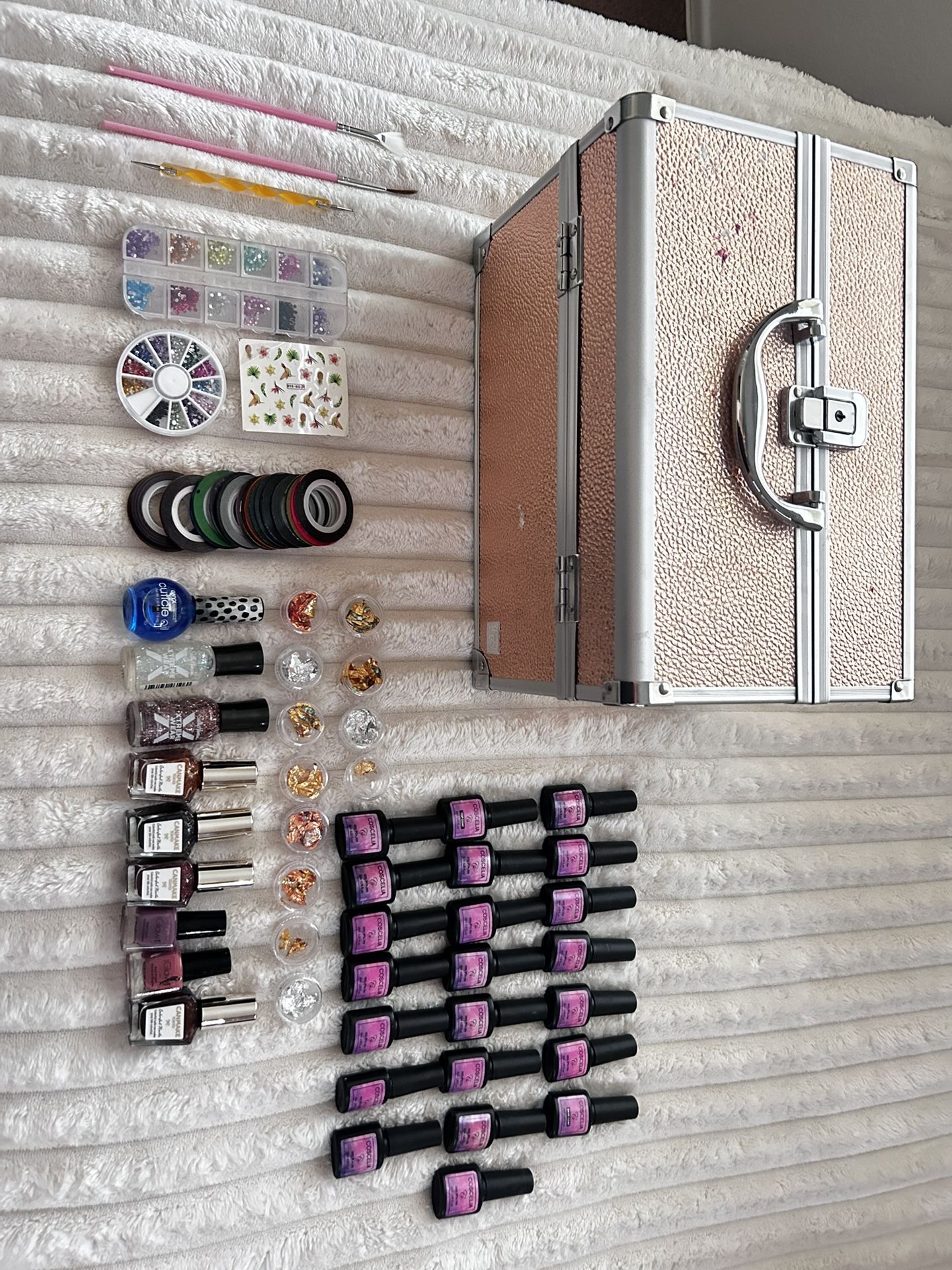 Nail Polish Organizer And Essentials