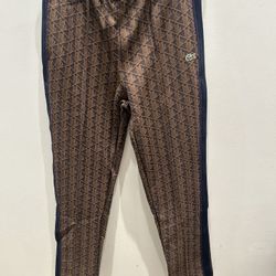 New Lacoste Monogram Pants Size L