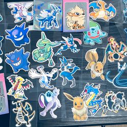 Pokemon Stickers/Decals - Request Any Character