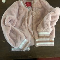 Guess Girls  Fur Jacket size 10