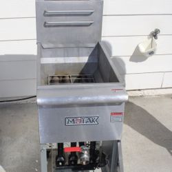 Motak 40lb Vat, Natural Gas Deep Fryer