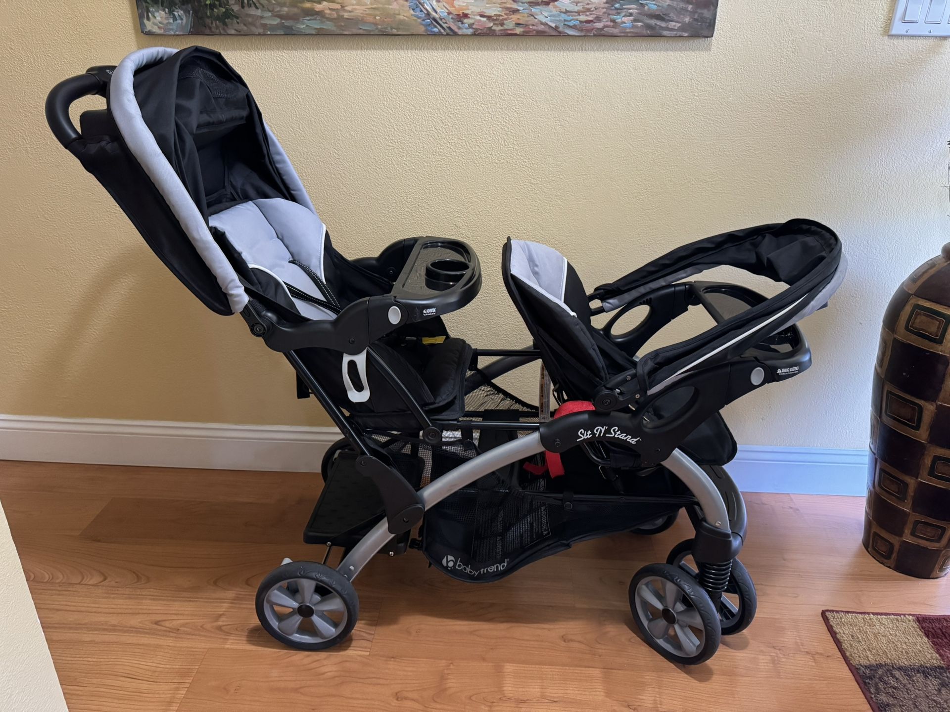 Sit-to-stand Double Stroller
