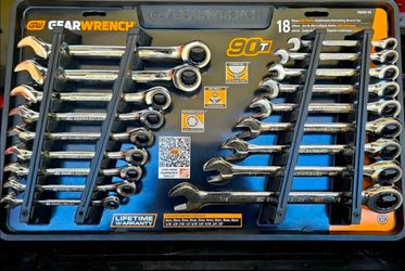 Gearwrench Ratcheting Wrench Set