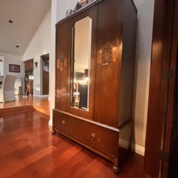 1900’s Antique Armoire-Priced To Sell Fast!