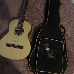 Kids Ortega Guitar 6 String Family Series With Carrying Bag 
