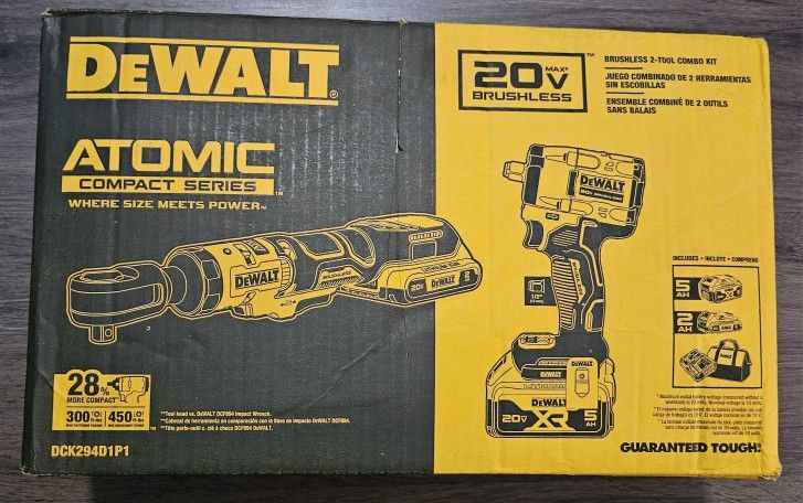 DEWALT BRUSHLESS 2-TOOL KIT