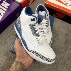 Air Jordan 3 Wizards / Sz 8 M 