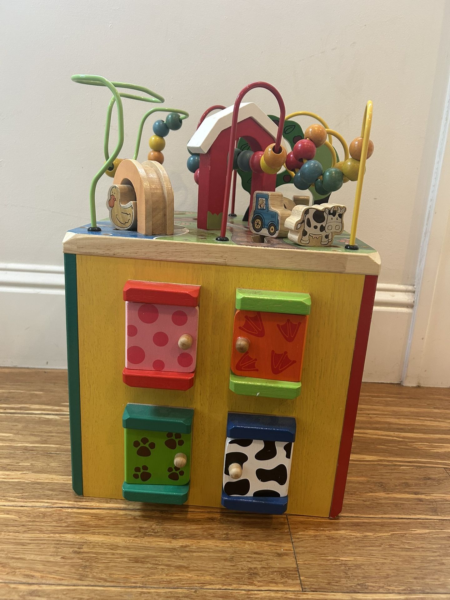 Baby/Toddler Activity Cube 