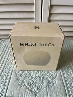 Hatch Rest Go Portable Baby Sound Machine Putty New
