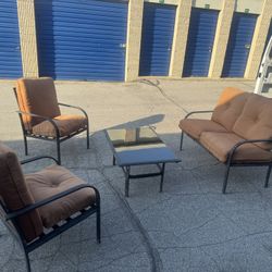 Patio Set Good Condition 140