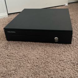 Volcora Cash Register 6 Inches Tall,15 Pounds, 16 Inches Wide, Black.